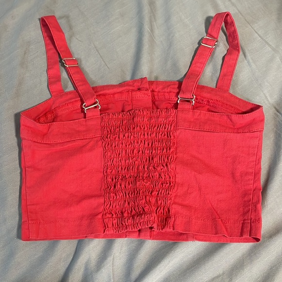 Forever 21 Red Crop Top - Picture 2 of 7